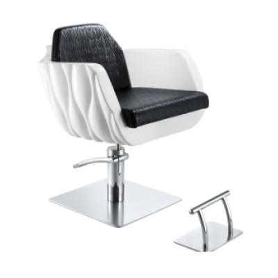 כיסא מעוצב מודרני 
צבעים: כמו בתמונה, גוף שחור וריפוד לבן
628