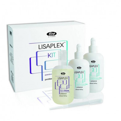 Lisaplex ™ הוא טיפול מגן מהפכני, תוצר של מחקר איטלקי חדשני, בערכה אחת, מגן על מבנה השיערה מפנים וחוץ , כמו גם לשחזר את הקשרים הפנימיים בשיער פגום ופגוע, ושיער שנחלש על ידי שירותים אגרסיביים.
כמו צבע או הבהרות 

بروتين عضوي هو عنصر أساسي الذي يستند عليه Lisaplex. 
 أنه يوفر حماية  لشعر وترميم كامل، فضلا عن تحسين حجم وسماكة الشعر. البروتينات الطبيعية لديه خصائص مرنة. Lisaplex يتحرك جودة أبعد من الشعر ويجعل شعرك أكثر سمكا وأكثر صحة. 
كيف وما الذي يجعل مجمع البروتين داخل هيكل الشعر؟ أولا يحسن الشعر التالف، ويعيد الشعر من الجذور. 2 يقوي الشعر، ويمكن بعد ذلك تحمل المزيد من الضرر من أمشاط، ومجففات الشعر والفرش
. 3يحمي الشعر تحت ظروف الرطوبة الشديدة. كما بروتين 
طريقه الاستعمال وقت التقتيح : 
5ml على كل معلقه بلندر من رقم مثلاً ١
10ml بعد حمام الشعر من التفتيح غسيل بشامبو توب كير ووضع رقم ٢ بنسبه ١:٢ اي
3ml على كل 60ml صبغه 
وللعلاج حمام الشعر بشامبو توب كير علاجي تنشيف بالمنشفه بعدها يتم خلط رقم ١مع رقم ٢ بنسبه ١:٢  ويترك على الشعر لمده ٢٠ دقيقه 
لتفاصيل اضافيه تواصلوا معنا 